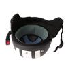 Casco moto scooter open face mezza pelle con visiera occhiali UV stile retrò vintage 54-60 cm