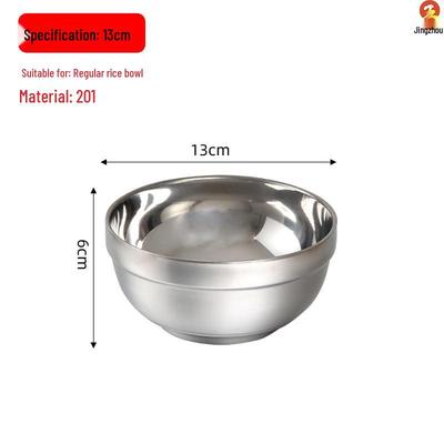 Jingzhou Deepened Double-Layer Stainless Steel Insulated Bowls
