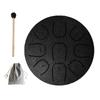 4-Inch 9-Note Hollow Drum Mini Steel Tongue Drums For Adults Kids