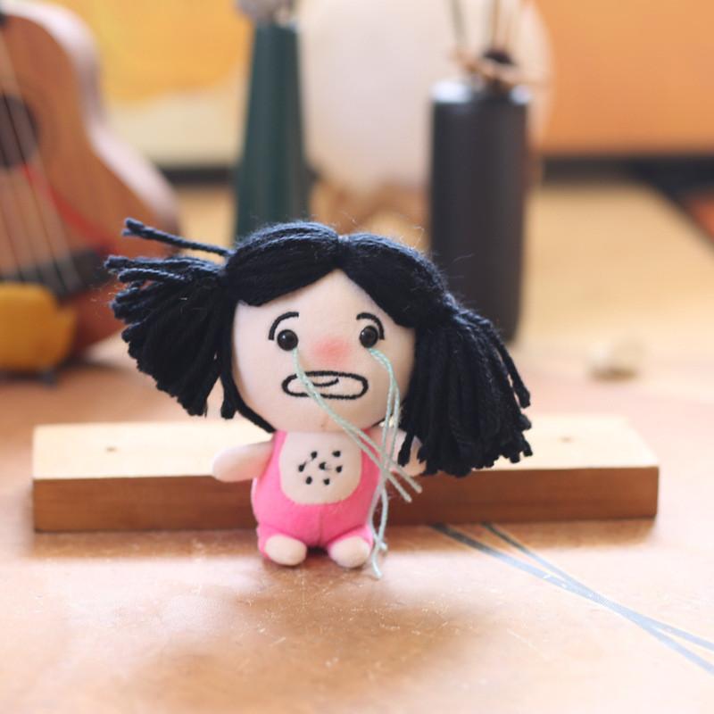 

Очаровательный плюшевый брелок в виде плачущей сестры, милый персонаж, подвеска для сумки для детей Male