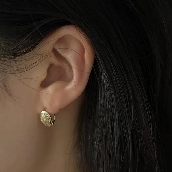 14k Shell Earrings