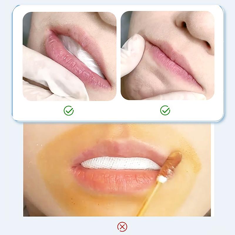 Disposable Lip Isolation Pad Tattoo Roll Paper for Semi-Permanent Makeup Protective Pad for Oral PMU Tattoo Accessories