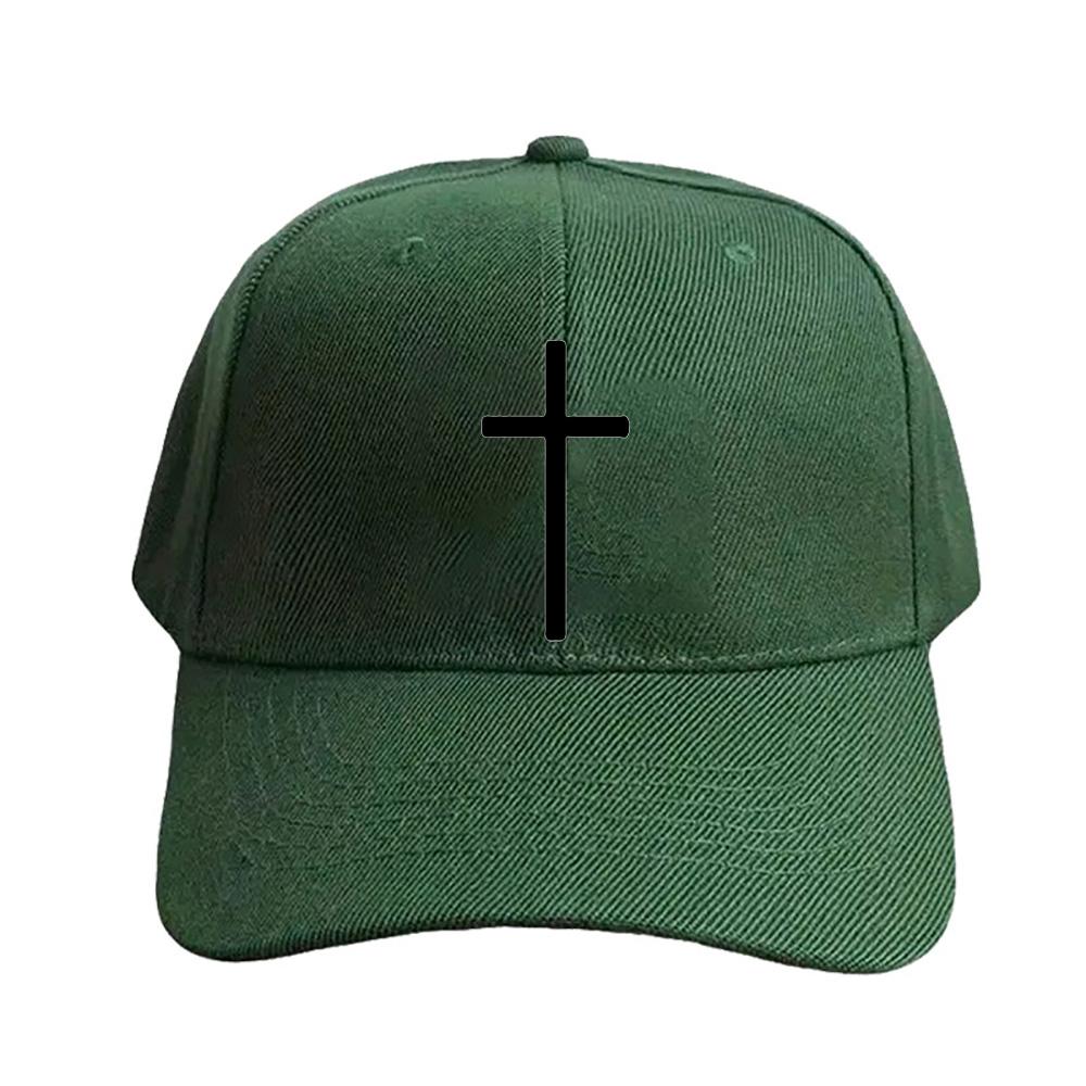 Cruciform Christianity Jesus Cap Summer Woman Man Adult Hat Fashion Casual Adjustable Printed Baseball Caps Trucker Cap
