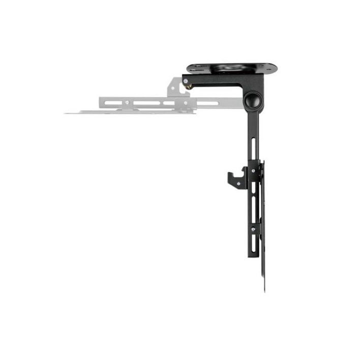 AISENS CT43S-187 Swivel Ceiling Mount for 19-43 Inch Monitor/TV, Black