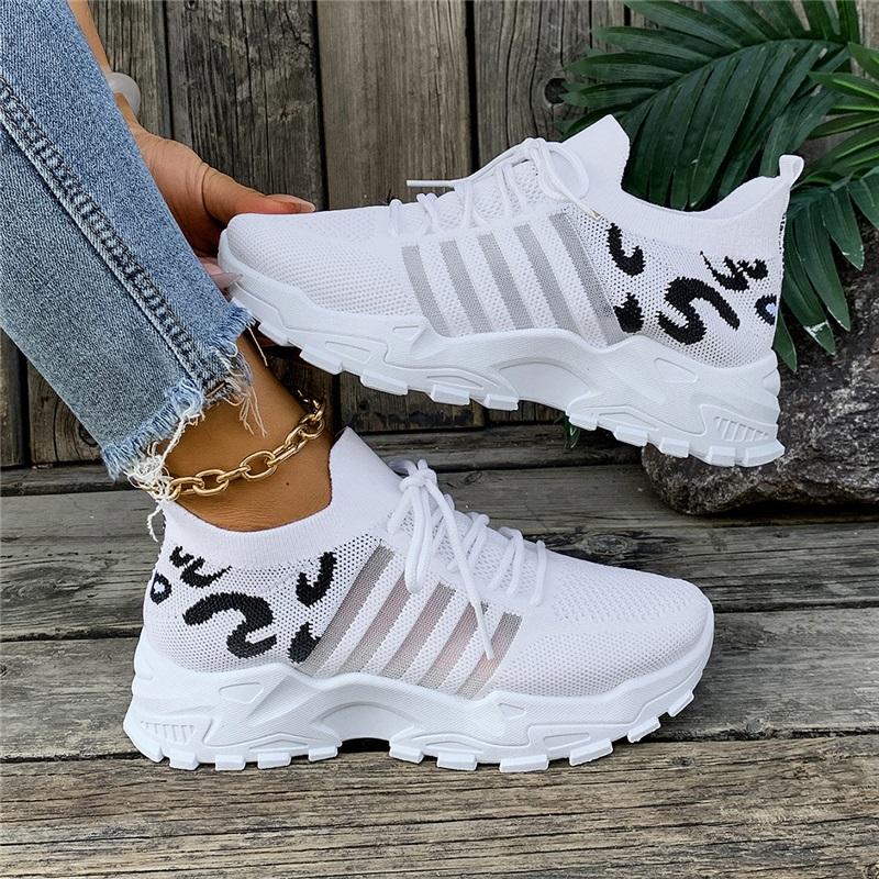 

Mesh Breathable Thick Soled Casual Sports Shoes 42 белый