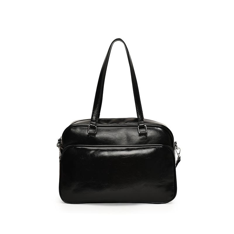 

Женские сумки большой вместимости осень-зима повседневные дорожные сумки на плечо цвета бордо в стиле ретро из кожи