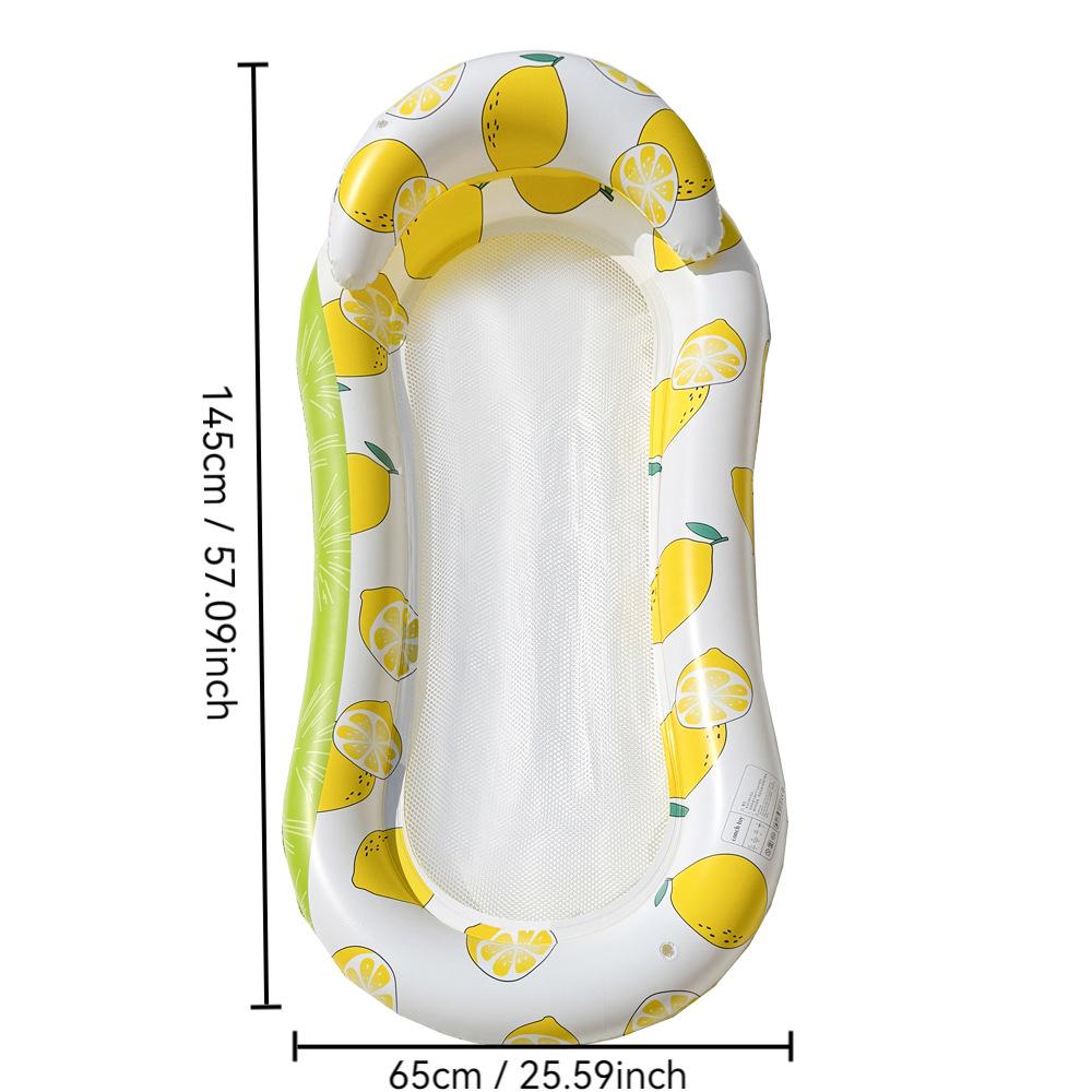 New Style Daisy Stripe Inflatable Pool Float Lounger