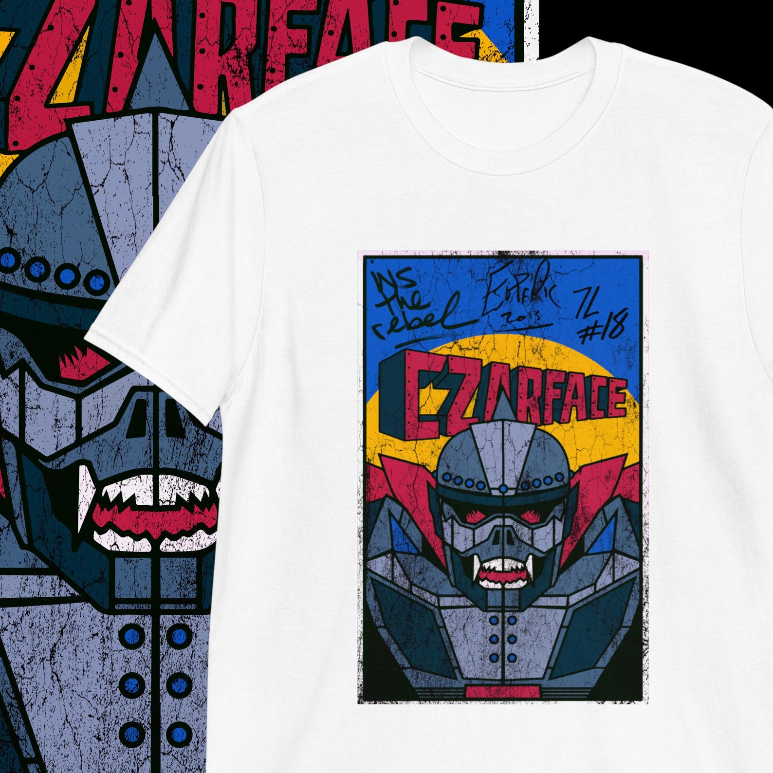 Czarface T shirt Retro Hip-Hop Clothing 3XL
