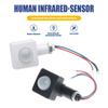 Light Outdoor Motion Sensor Detector PIR Switch Infrared Body Sensor Switch IP65 Motion Sensor