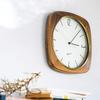 Interform Mauritz Wall Clock CL-3932, Wood, Gold, 30.5cm, Sweep Movement