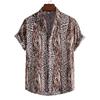Moda Estiva Camicia da Uomo Casual Manica Corta Moda Versatile