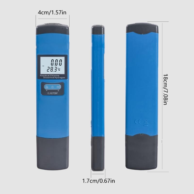 Easy Carry Water Quality Analyzers with Fast Response Time Digital Water Tester Tool for Homes Travel & Outdoor Activity
