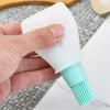 Silicone Oil Bottle Brush Oil Dispenser Bottle With Barbecue Brush High Temperature Resistant Basting Brush Kitchen Bbq Tools