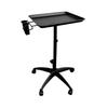 Large Capacity Vertical Salon Hair Salon Tool Cart Beauty Hairdressing Aluminum Tray Nail Art Mobile Storage Rack