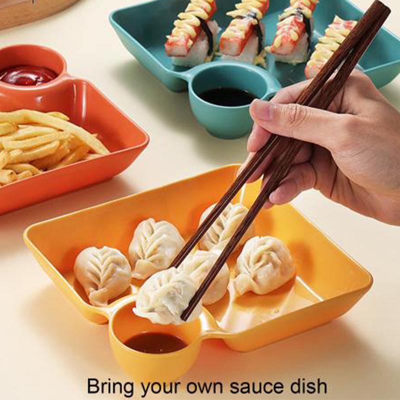 Talíř na knedlíky Protiskluzový Stohovatelný plastový talířek na namáčení Sushi Miska