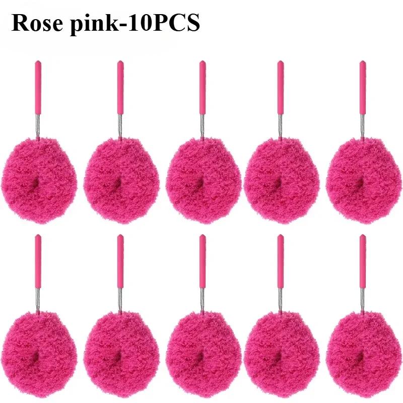 Extendable Feather Duster for Home Cleaning Washable Reusable Dusting Stick for Ceiling Corner Gap Furniture