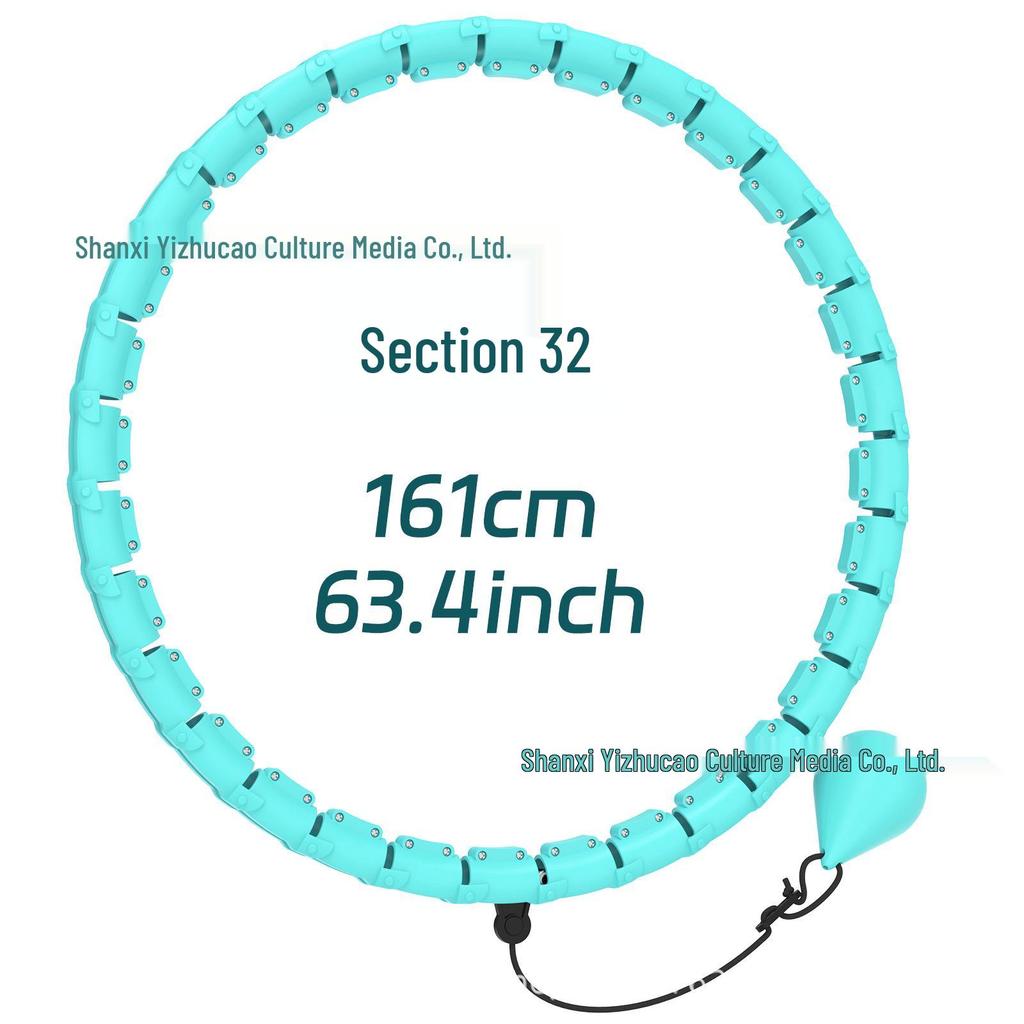 Intelligenter, abnehmbarer Hula-Hoop-Reifen für Frauen – Bauchweg-Effekt, taillenschonendes Fitnessprogramm