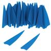 30Pcs/Bag 2" Rubber Vanes Archery Arrow Feather Fletching Shield Diy Tool