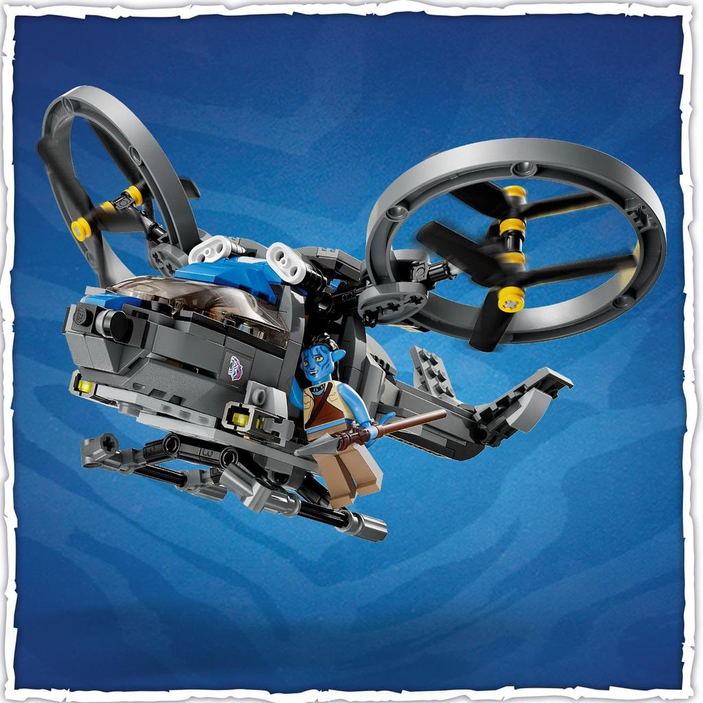 LEGO Avatar Pandora: The Sky Mountains and RDA's Samson 75573 Toy Building Blocks Gift Fantasy Movie Boys and Girls Ages 9 and Up