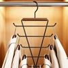 Wall Mounted V Shaped Hanger Rotatable Hat Rack New Double Sided Hanger