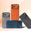 Precise Lens Hole Alcantara Phone Case for iPhone 17 Pro Max Air 16 Pro 15 14 Plus 13 12 Mini 11 Silicone Edge Full Coverage