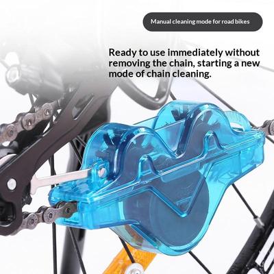 1pc Chain Cleaner Cleaning Bicycle Chain Brush Wash Tool Set Bike Protection Oil Bike Chain For Mountain Cycling Bike Parts