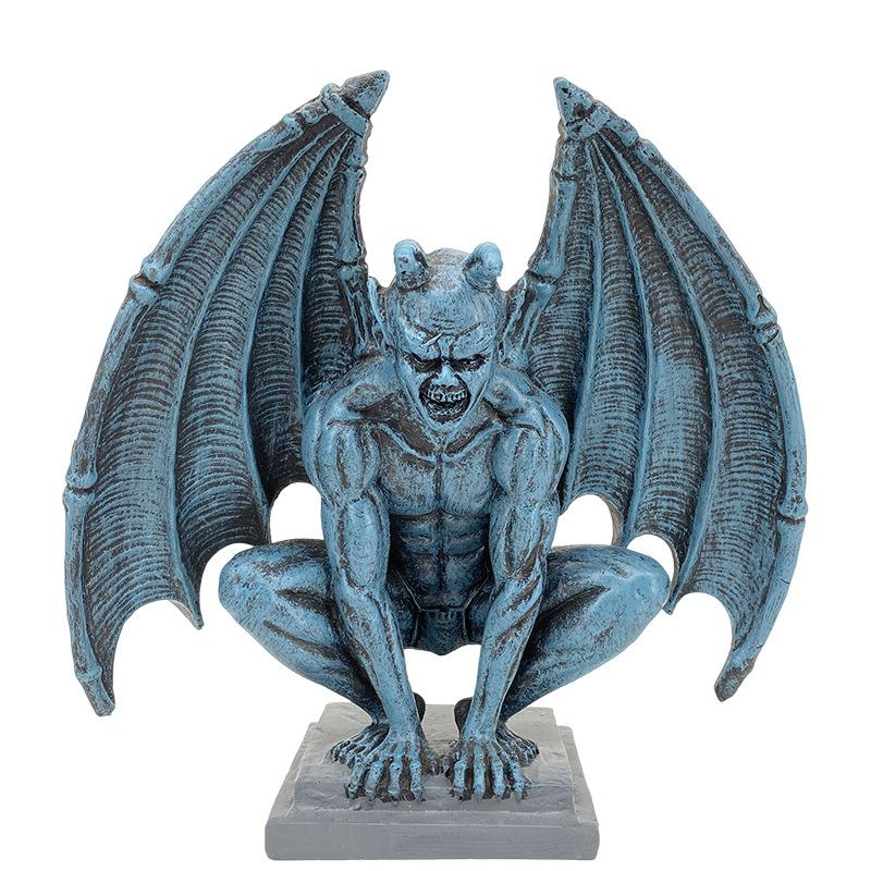 Hot Selling Demon Angel Ornament Angel Memorial and Redemption Statue Home Decor Resin Crafts