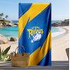 Leeds Rhinos Druck Strandtuch Weich Tragbar Schnell?Trockenes Handtuch für Pool Sommerurlaub Outdoor Sport