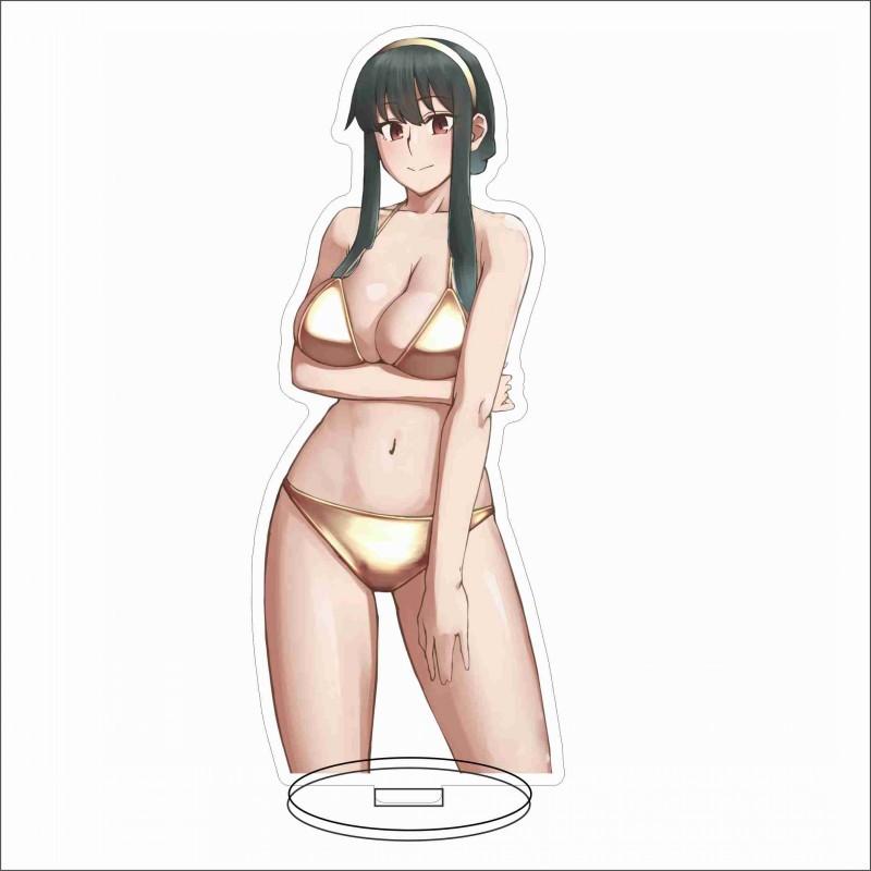 15CM SPY×FAMILY Anime Figure Yor Forger Cosplay Sexy Style Acrylic Stands Model Tabletop Decor Props Standing Sign Fans