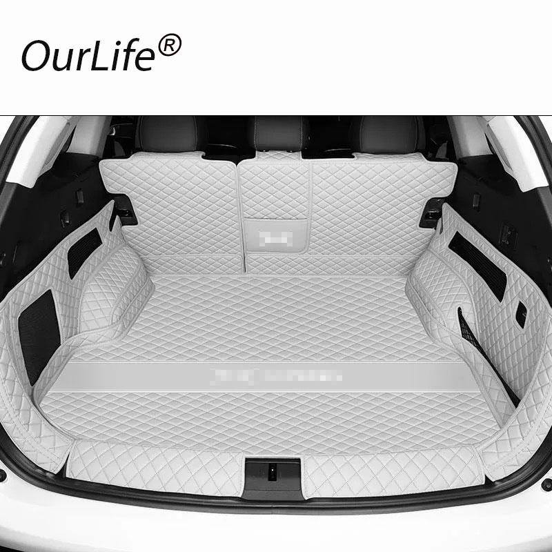 For Xpeng G9 XiaoPeng G9 2026 2025 2024 PU Trunk Mat Car Waterproof Floor Mat Car Accessories Fully Surrounded Original Factory