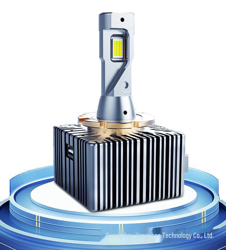 High Brightness Xenon LED Car Headlight: Direct Plug-in, Integrated Design for D-Series D1S-D8S