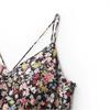 GOELIA Summer Floral Print Spaghetti Strap Midi Dress