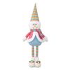 Colorful Santa Claus Snowman Retractable Doll Cute Merry Christmas Decoration  Home Decoration