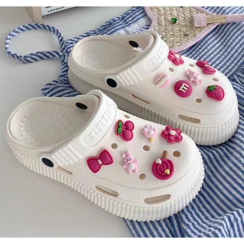 Women's Height-Boosting DIY Closed-Toe Platform Sandals
