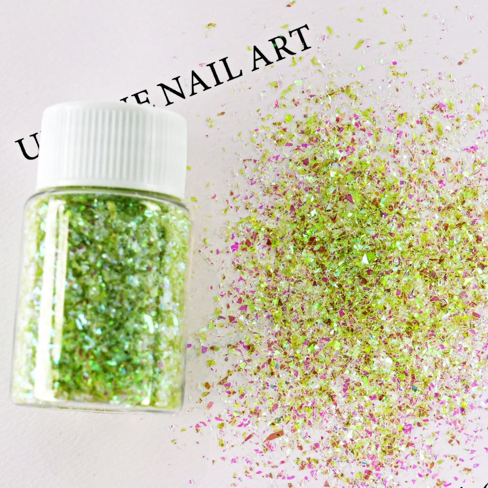 Συμφωνία Ακανόνιστα Πούλιες Μπουκαλάκι 20ml DIY Εποξειδική Άμμος Κινούμενη Μακιγιάζ Ματιών Τέχνη Νυχιών Κοσμήματα Γκλίτερ Πούλιες