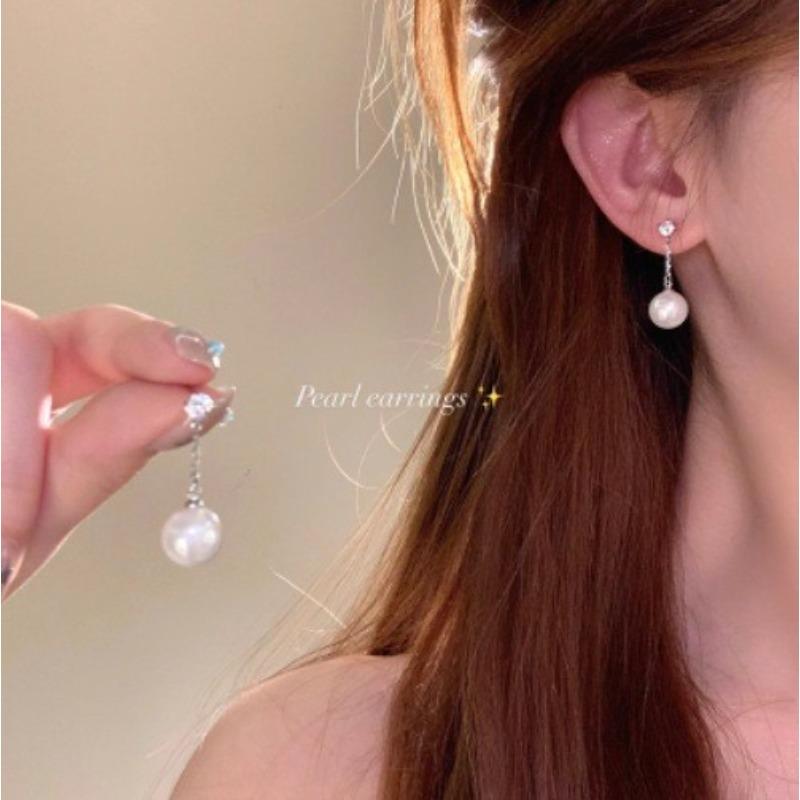 Old And Beautiful~ Fringed Earrings Niche Long Flower Butterfly Stud Earrings Exquisite Versatile Light Luxury Ears