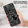Matte Phone Cover Case for Samsung Galaxy A54 A34 A21s A25 A26 A22 A53 A35 A36 A24 A52 A56 A73 Cool Anime Characters