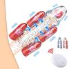 Wireless Remote Control Glans Vibrator Penis Ring Sleeve Enlargement For Men Reusable Condom