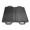 ZISIZ Double-Sided Cast Iron BBQ Griddle