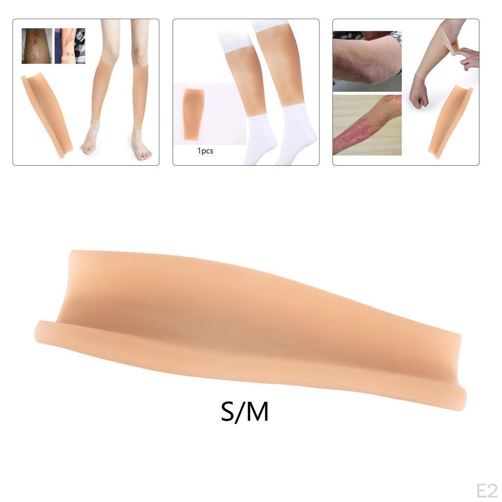 Silicone False Arm Calf Sleeve Lifelike Leg Beautiful