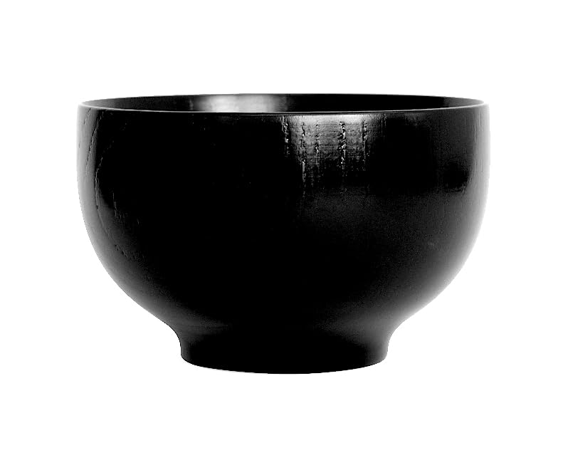 

Kanoryu KIBI Bowl arc Black Lacquer S24-16-6s чёрный