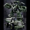 AOYI 8 IN 1 Big Size Devastator Transformation Toys Robot KO GT Action Figure Excavator Hook Crane Scraper Model Kid Gift DD04