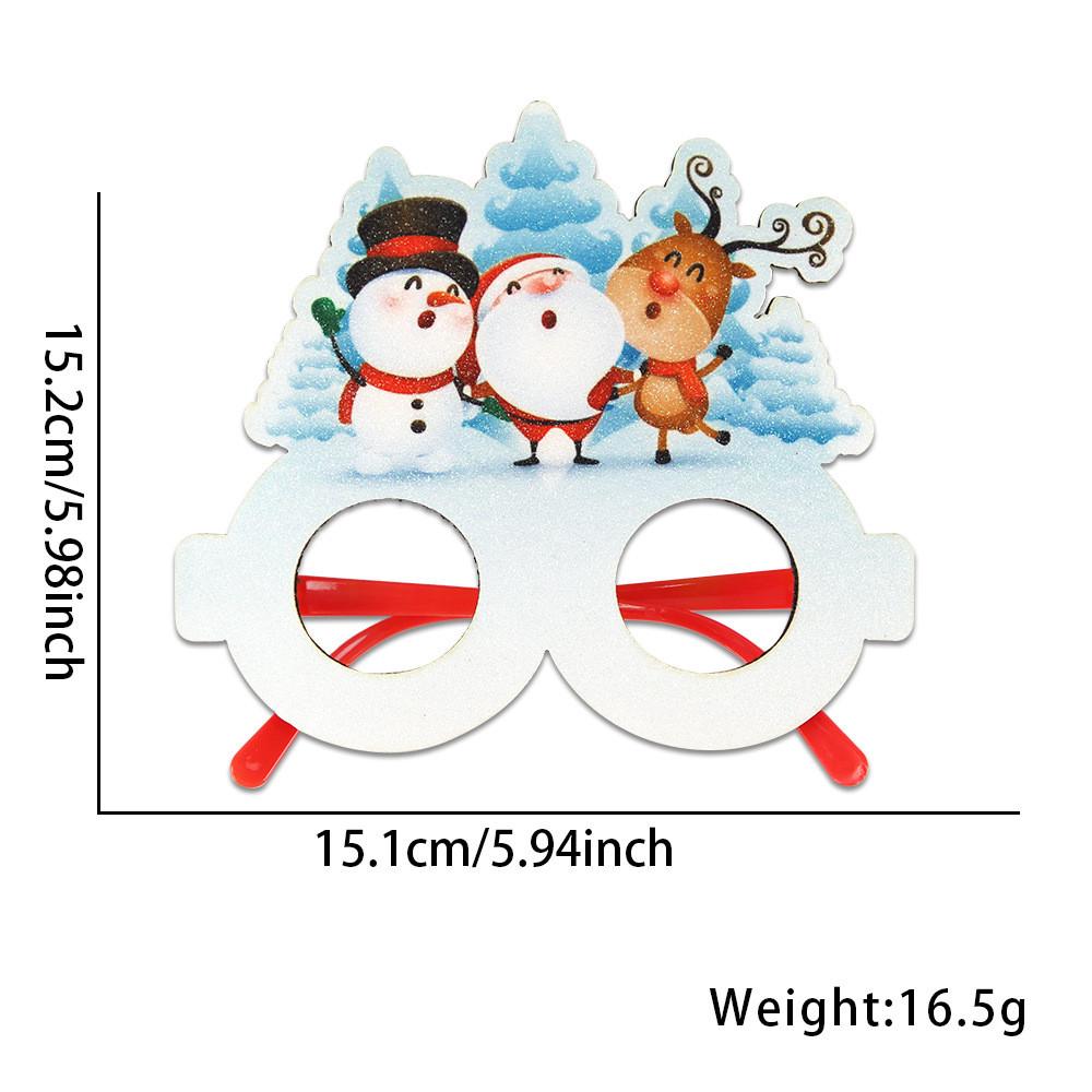

И Веселые Праздничные Рождественские Очки Восхитительные Оправы в виде Оленей для Взрослых и Детей Snowman Reindeer