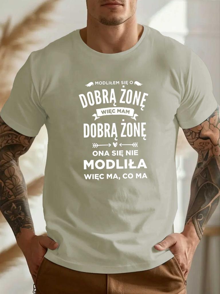 Funny Polish Wife Quote T Shirt Unisex Humorous Saying Print 100 Cotton Crew Neck Casual Summer Tee