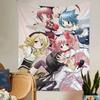 1PC Anime Puella Magi Madoka Magica Tapestry Printed Large Wall Tapestry Art Science Fiction Room Home Decor Decor Blanket