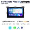 Android Intelligent Systems Car Radio For Toyota Land Cruiser Prado 120 LC120 2003-2009 Video Player Carplay GPS 2Din Head Unit