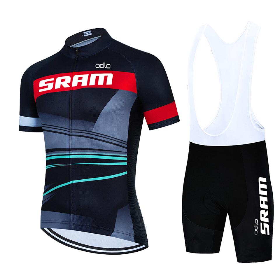 2026 SRAM Cyklistický dres Sada Letní cyklistické oblečení MTB oblečení na kolo Uniforma Maillot Ropa Ciclismo Pánský cyklistický oblek na kolo