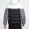 Nike Sportswear NSW Down Fill Colorblock Casual Sports Hooded Jacket Down Jacket Black White Men's CU0226-100