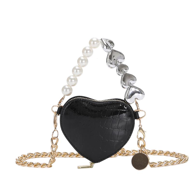 

2023 Summer Women Bag Brand Chicken Heart Shoulder Bags for Women Mini Lipstick Bag Fashion Chain Crossbody Bag Designer Purse 10X9X2cm