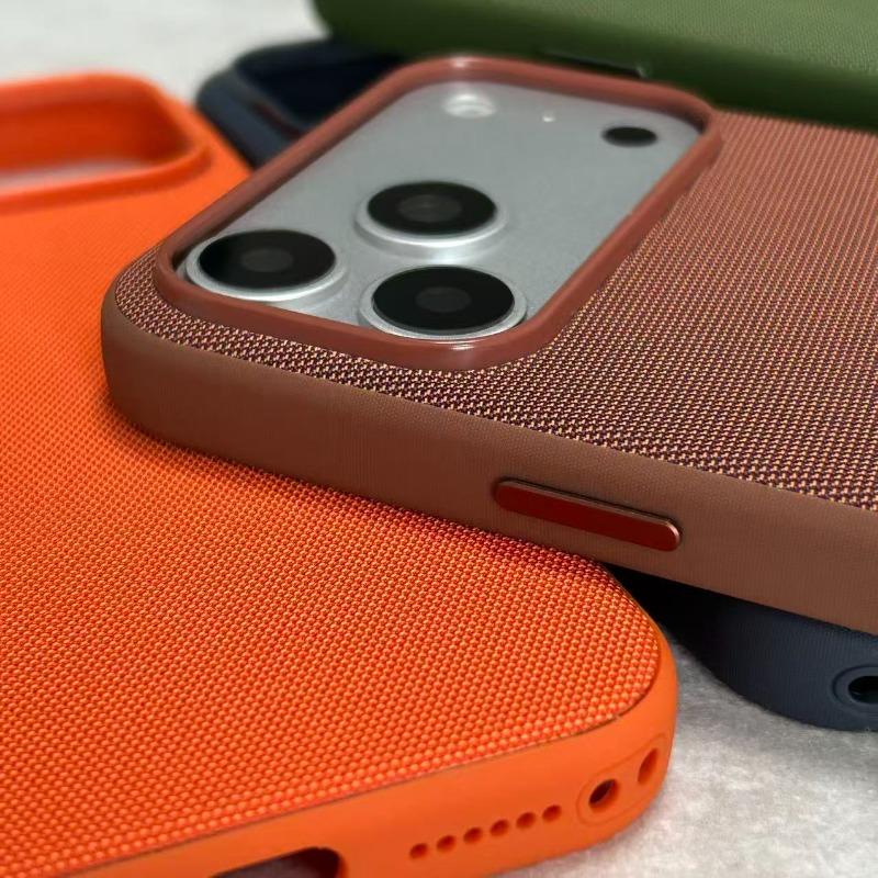 High Quality Original Technology Woven Case For IPhone 12 13 14 15 16 17 Pro Max Air Official For Magsafe Magnetic Protect Cover